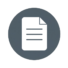 icone document dans un cercle illustrant Action Papiers